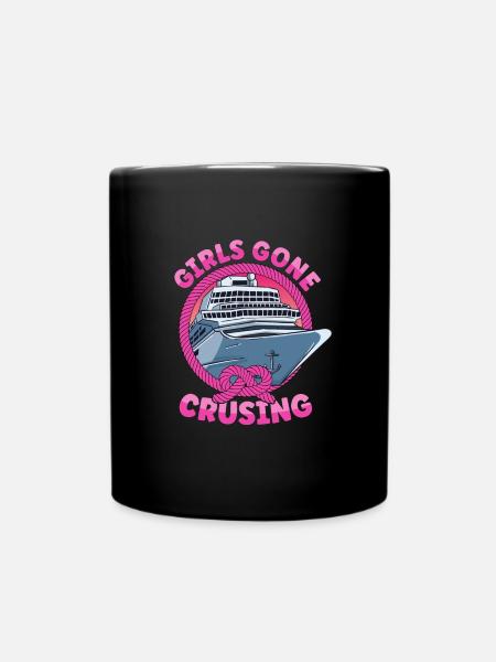 Kreuzfahrtschiff Girls Gone Cruising Kreuzfahrt - Tasse einfarbig - Schwarz
