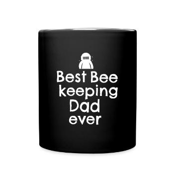 best bee keeping dad ever - Full Colour Mug - black - Front