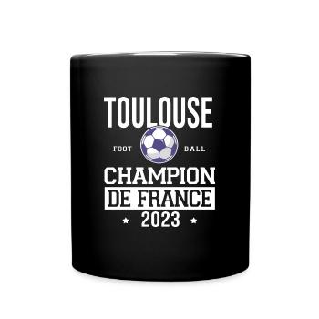 Cadeau foot joueur de foot parfait football - Mug uni - noir - Devant