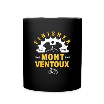 Vélo velo Mont ventoux Humour vélo pour cycliste - Mug uni - noir - Devant
