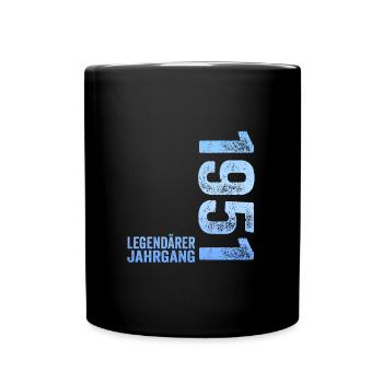 73. Geburtstag Legendärer Jahrgang 1951 73 Jahre - Tasse einfarbig - Schwarz - Vorne