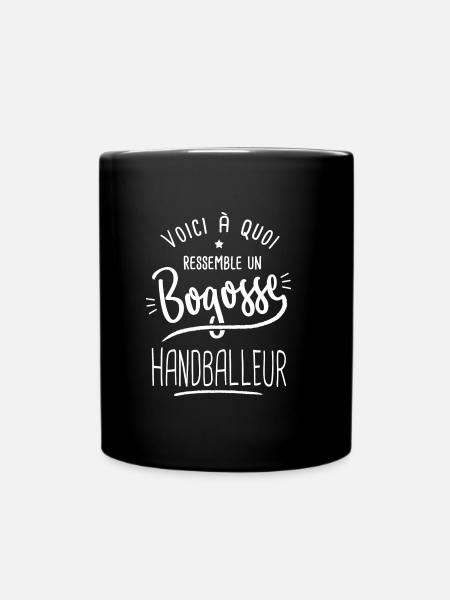 Handball Bogosse handballeur joueur de handball - Mug uni - noir