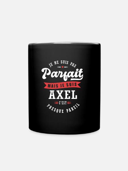 Axel Parfait Cadeau prenom axel - Mug uni - noir
