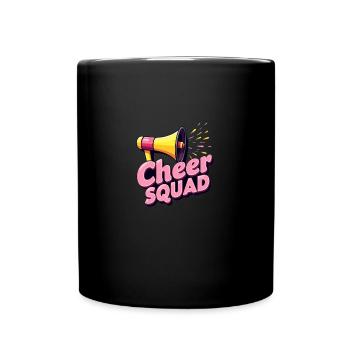 Cheerleading Cheer Squad Haut-parleur Art - Mug uni - noir - Devant