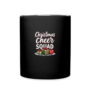 Noël Cheer Squad Cadeaux Humeur - Mug uni - noir - Devant