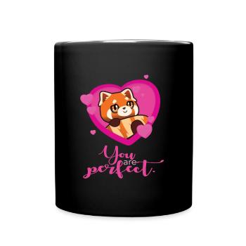 Momo's Perfect Crush - Tasse einfarbig - Schwarz - Vorne