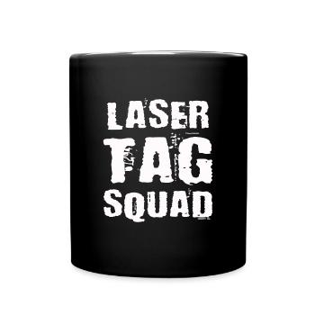 Laser Tag Squad - Full Colour Mug - black - Front
