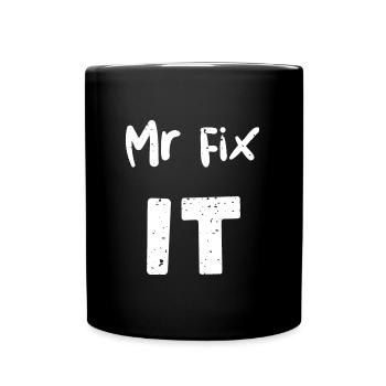 Mr Fix It - Homme à tout faire - Mug uni - noir - Devant