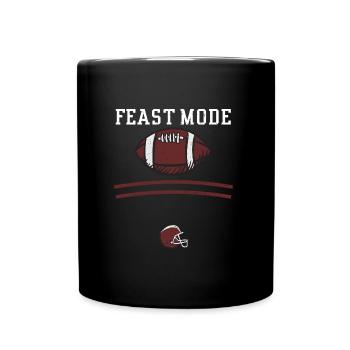 Mode Festin - Football - Mug uni - noir - Devant