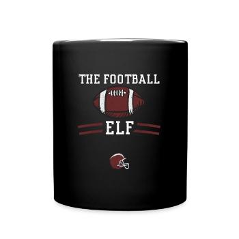The Football Elf - Football - Tasse einfarbig - Schwarz - Vorne