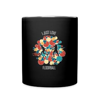Floorball Floorball Hockey sur gazon Hockey en salle - Mug uni - noir - Devant