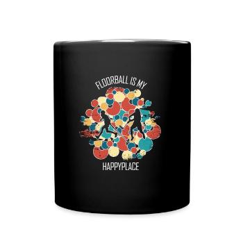 Floorball Floorball Hockey sur gazon Hockey en salle - Mug uni - noir - Devant