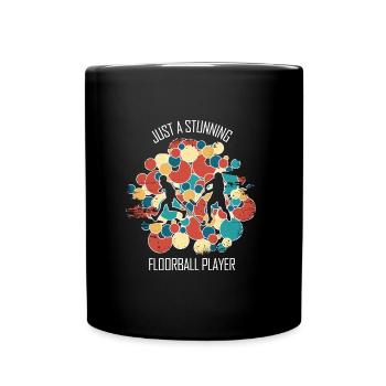 Floorball Floorball Hockey sur gazon Hockey en salle - Mug uni - noir - Devant