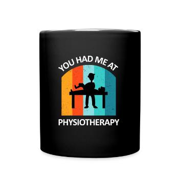 Kinésithérapeute Cadeau Humoristique Dire Drôle - Mug uni - noir - Devant