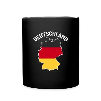 Allemagne - Mug uni - noir - Devant