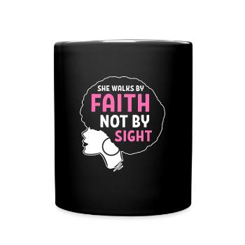 Afro Latina - Full Colour Mug - black - Front