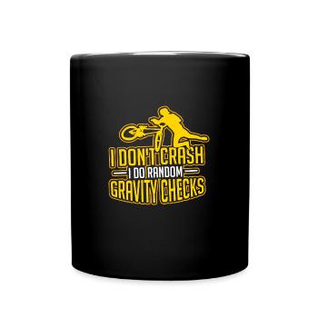 Bike Tour Time Bike MTB Road Bike Tour Gift - Full Colour Mug - black - Front