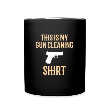 GUNS: Gun Cleaning - Full Colour Mug - black - Front