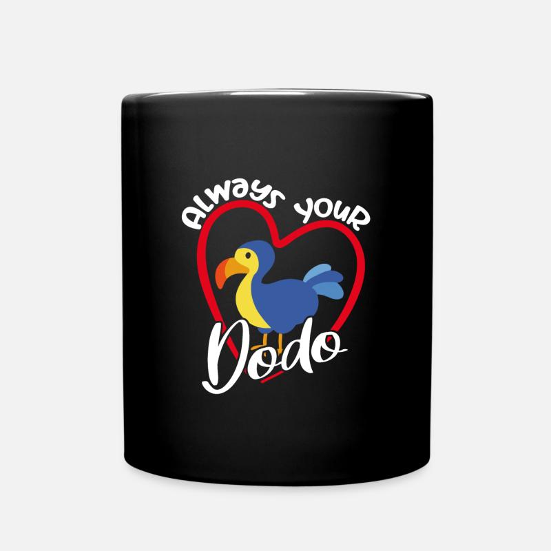 Für immer Dein Dodo - Tasse einfarbig - Schwarz