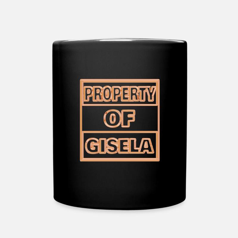 Gisela - Tasse einfarbig - Schwarz