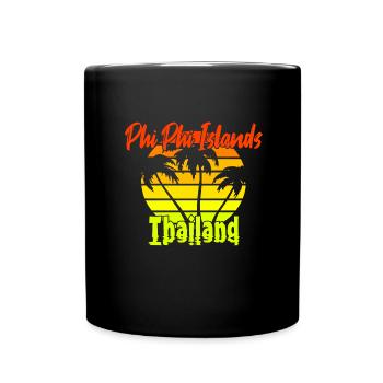 Îles Phi Phi Thaïlande - Mug uni - noir - Devant