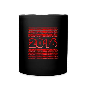 2016 - Full Colour Mug - black - Front