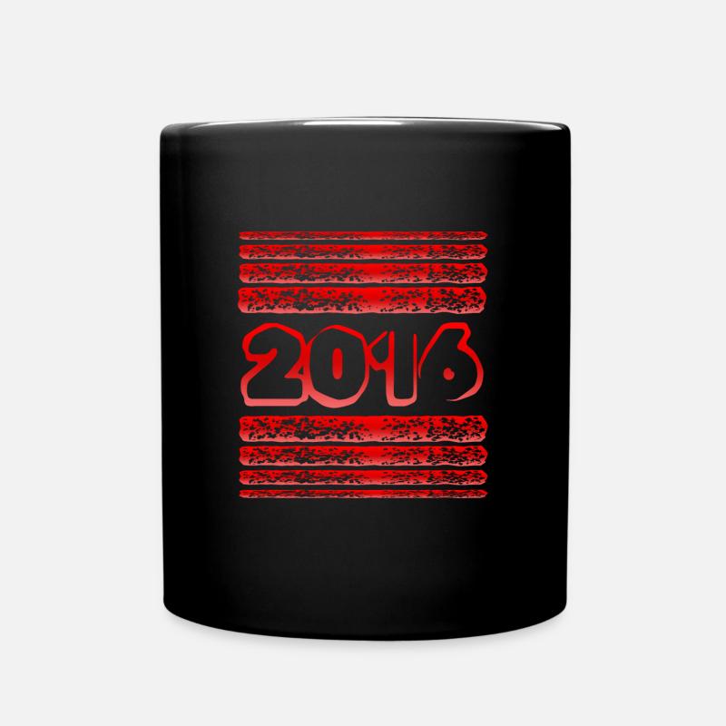 2016 - Tasse einfarbig - Schwarz