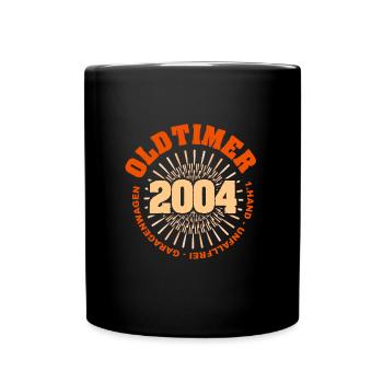 Spruch 2004 - Tasse einfarbig - Schwarz - Vorne