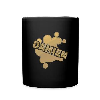 Baby bump Damien - Full Colour Mug - black - Front