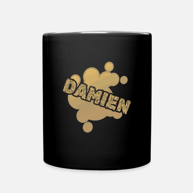 Baby bump Damien - Mug uni - noir