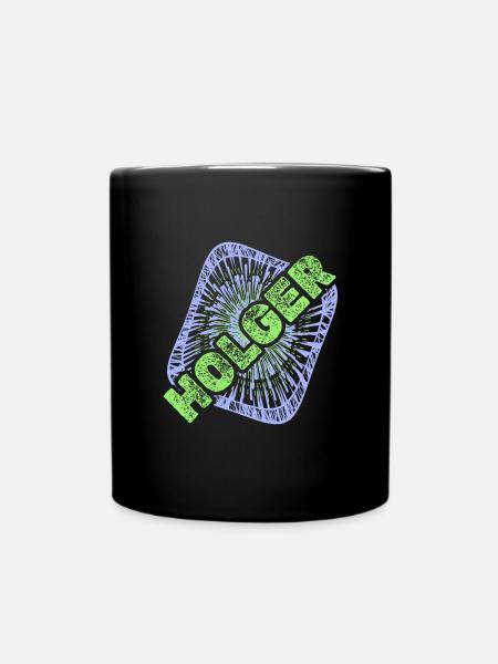 Warp Holger - Tasse einfarbig - Schwarz