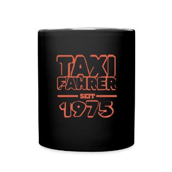 1975 - Tasse einfarbig - Schwarz - Vorne