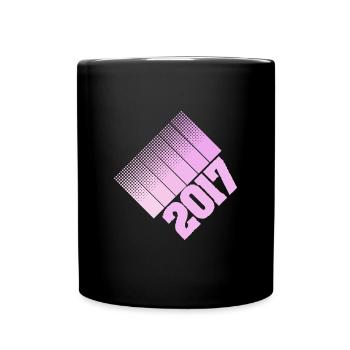 Mama 2017 - Tasse einfarbig - Schwarz - Vorne