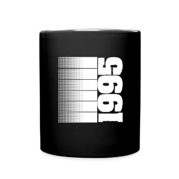 1995 - Tasse einfarbig - Schwarz - Vorne