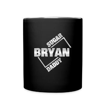 Sugar Daddy Sugardaddy Bryan - Tasse einfarbig - Schwarz - Vorne