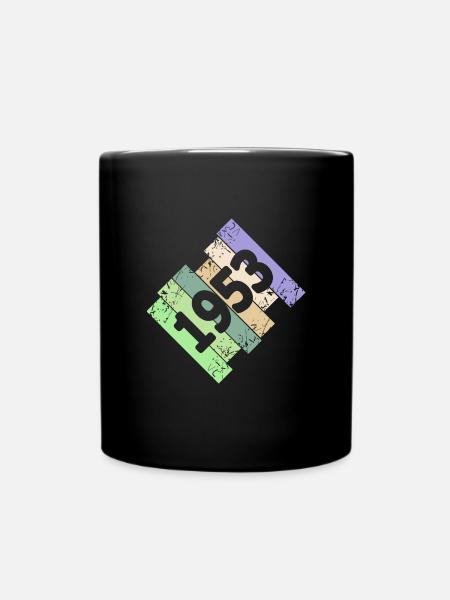 Kunstwerk 1953 - Tasse einfarbig - Schwarz
