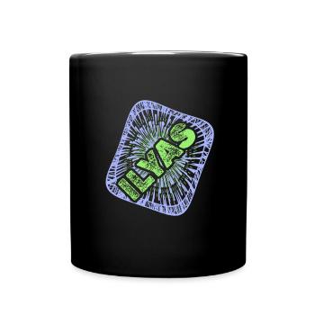Gift for Ilyas - Full Colour Mug - black - Front