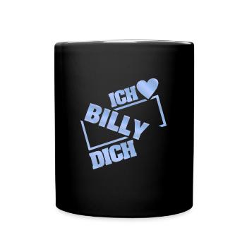Geschenk für Billy - Tasse einfarbig - Schwarz - Vorne
