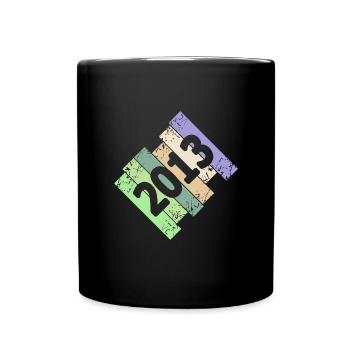 2013 - Tasse einfarbig - Schwarz - Vorne
