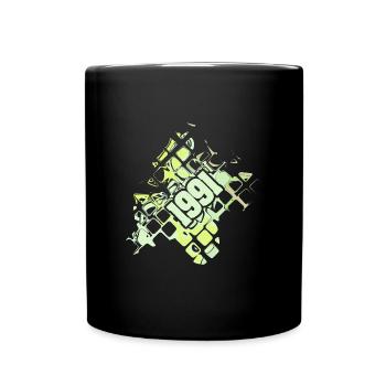 Geschenk 1991 - Tasse einfarbig - Schwarz - Vorne