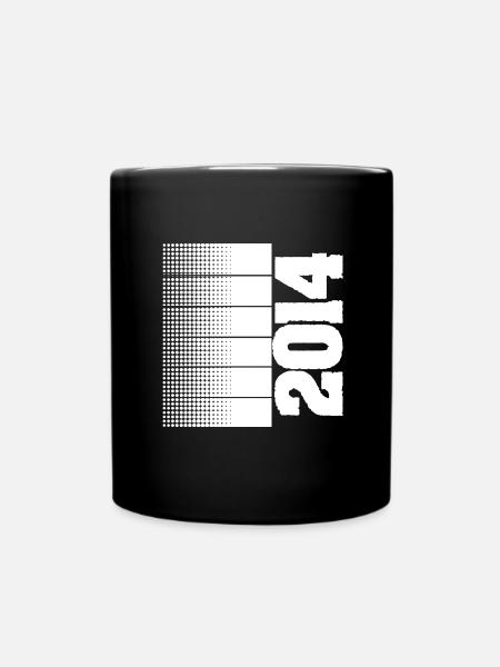 2014 - Tasse einfarbig - Schwarz