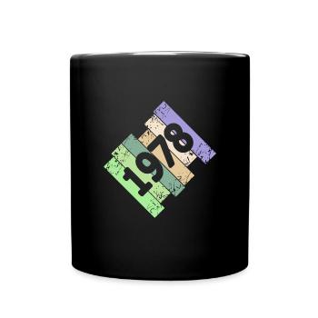 Oeuvre 1978 - Mug uni - noir - Devant