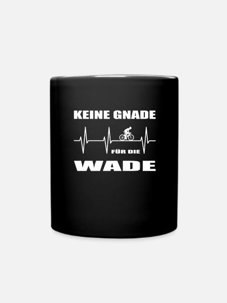 Fahrrad - Tasse einfarbig - Schwarz