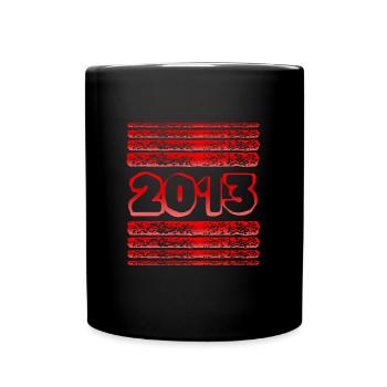 2013 2013 - Tasse einfarbig - Schwarz - Vorne