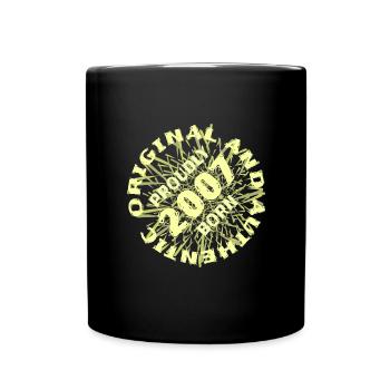 Original 2007 - Tasse einfarbig - Schwarz - Vorne