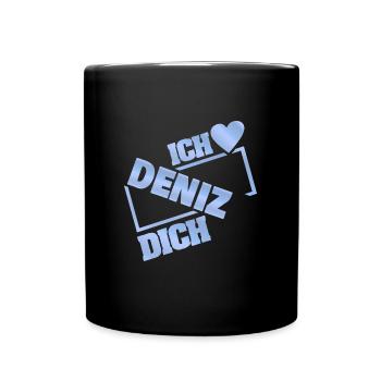 Couple Deniz - Tasse einfarbig - Schwarz - Vorne