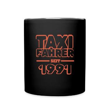 1991 - Tasse einfarbig - Schwarz - Vorne