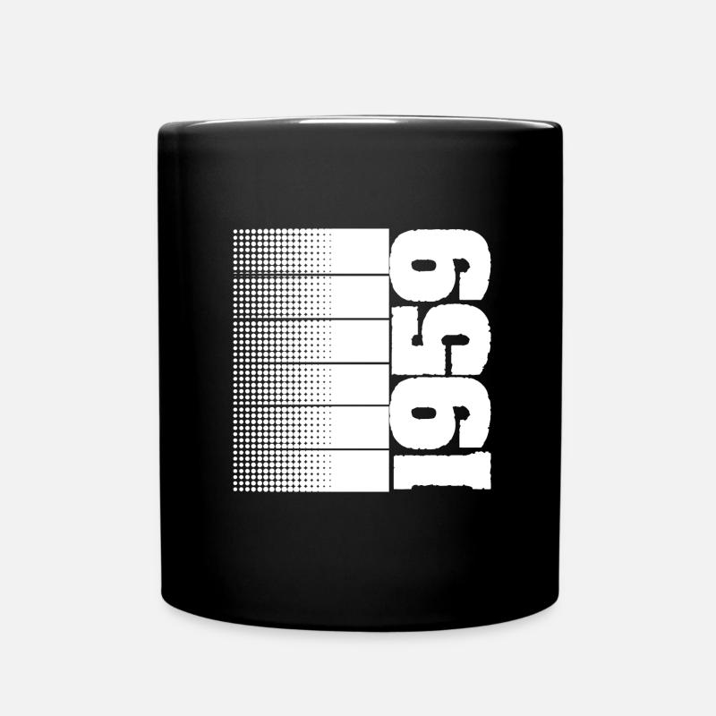Freizeit 1959 - Tasse einfarbig - Schwarz