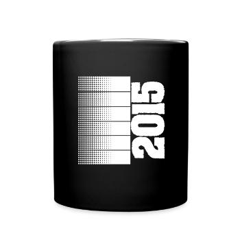 Freizeit 2015 - Tasse einfarbig - Schwarz - Vorne