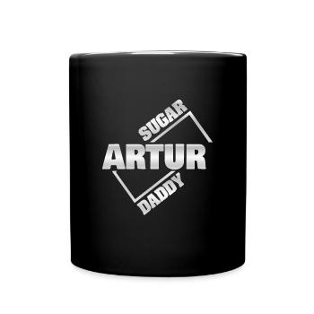 Artur as Sugar Daddy - Full Colour Mug - black - Front